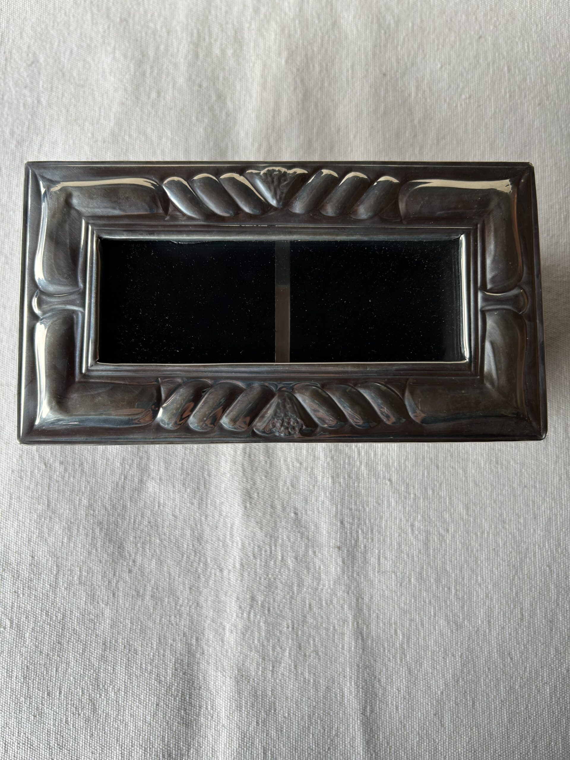 CAJA DE TÉ X2 ALPACA Y MADERA
