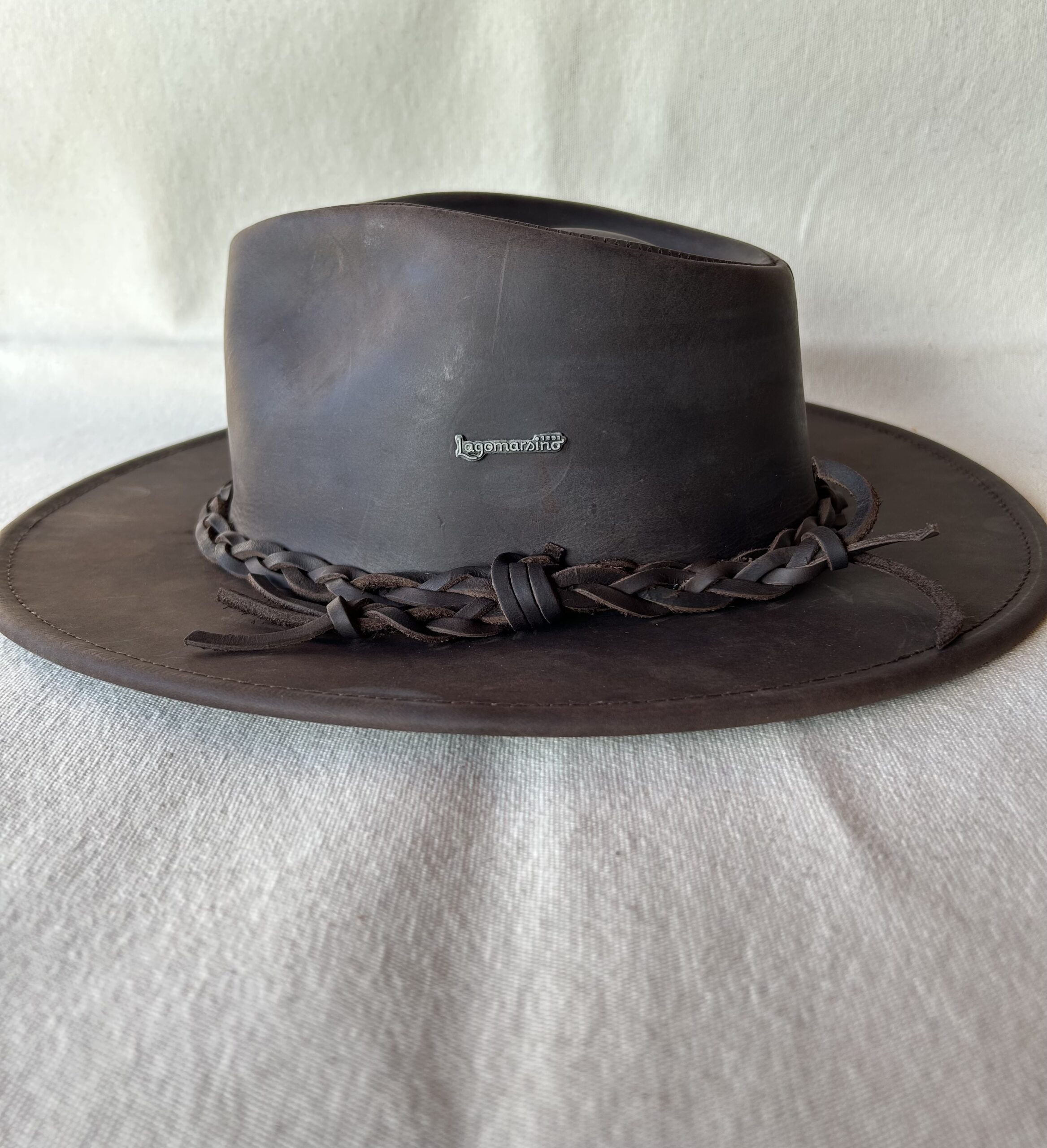 SOMBRERO LAGOMARSINO CUERO ENGRASADO
