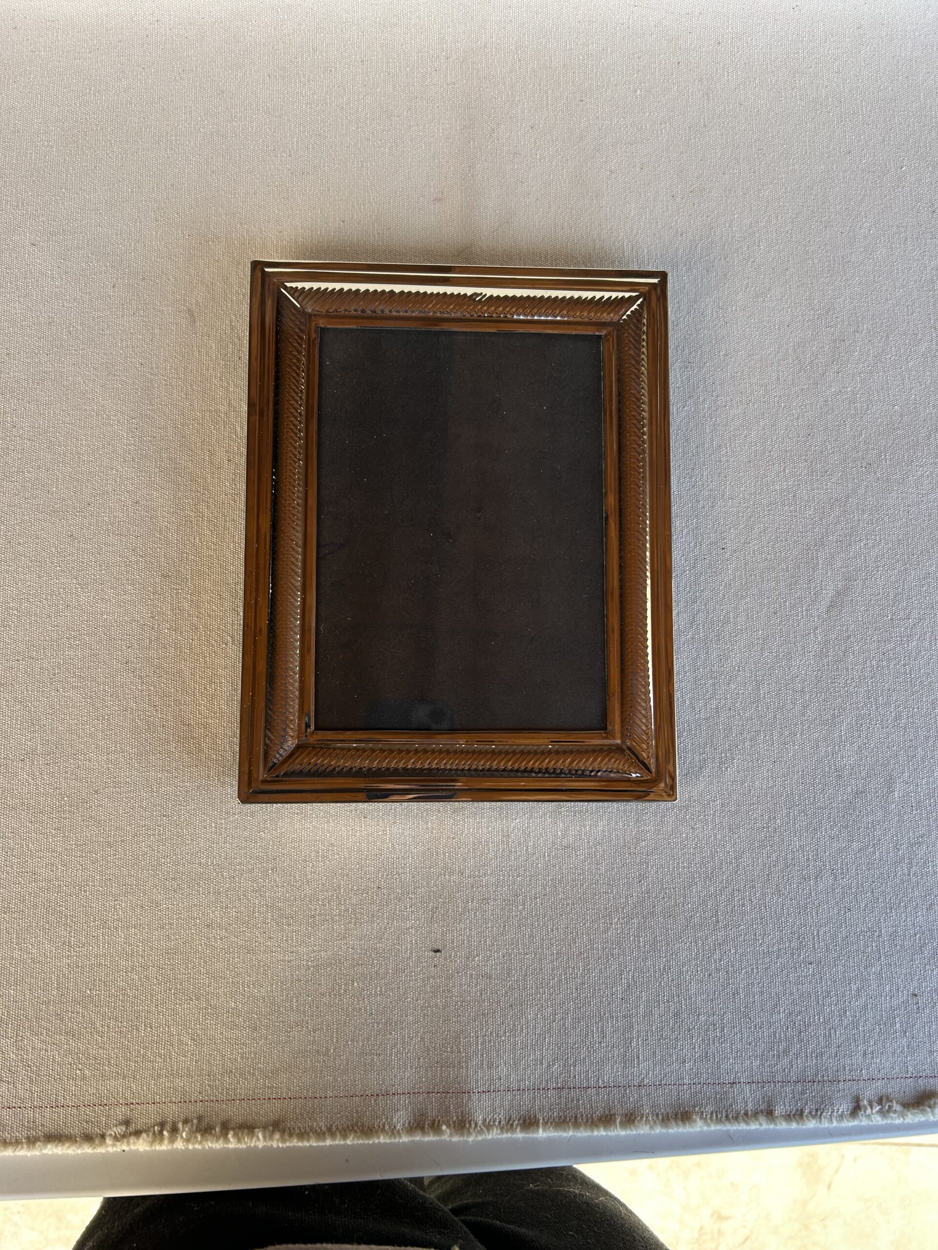 PORTA RETRATO DE ALPACA (13X18 CM)