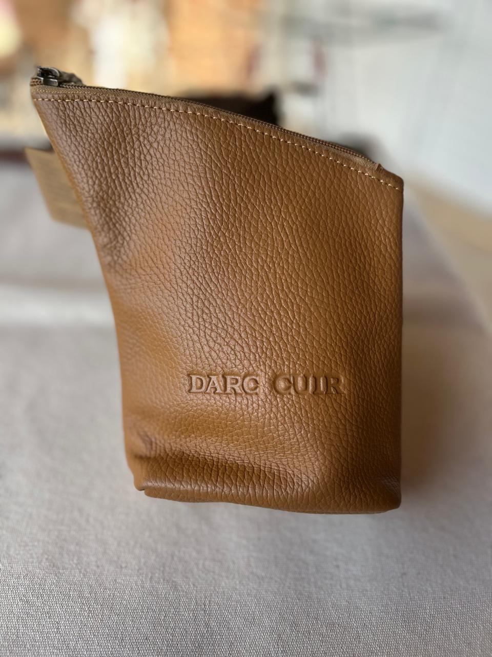 Estuche matero cuero art 2266(Marrón -Rojizo)