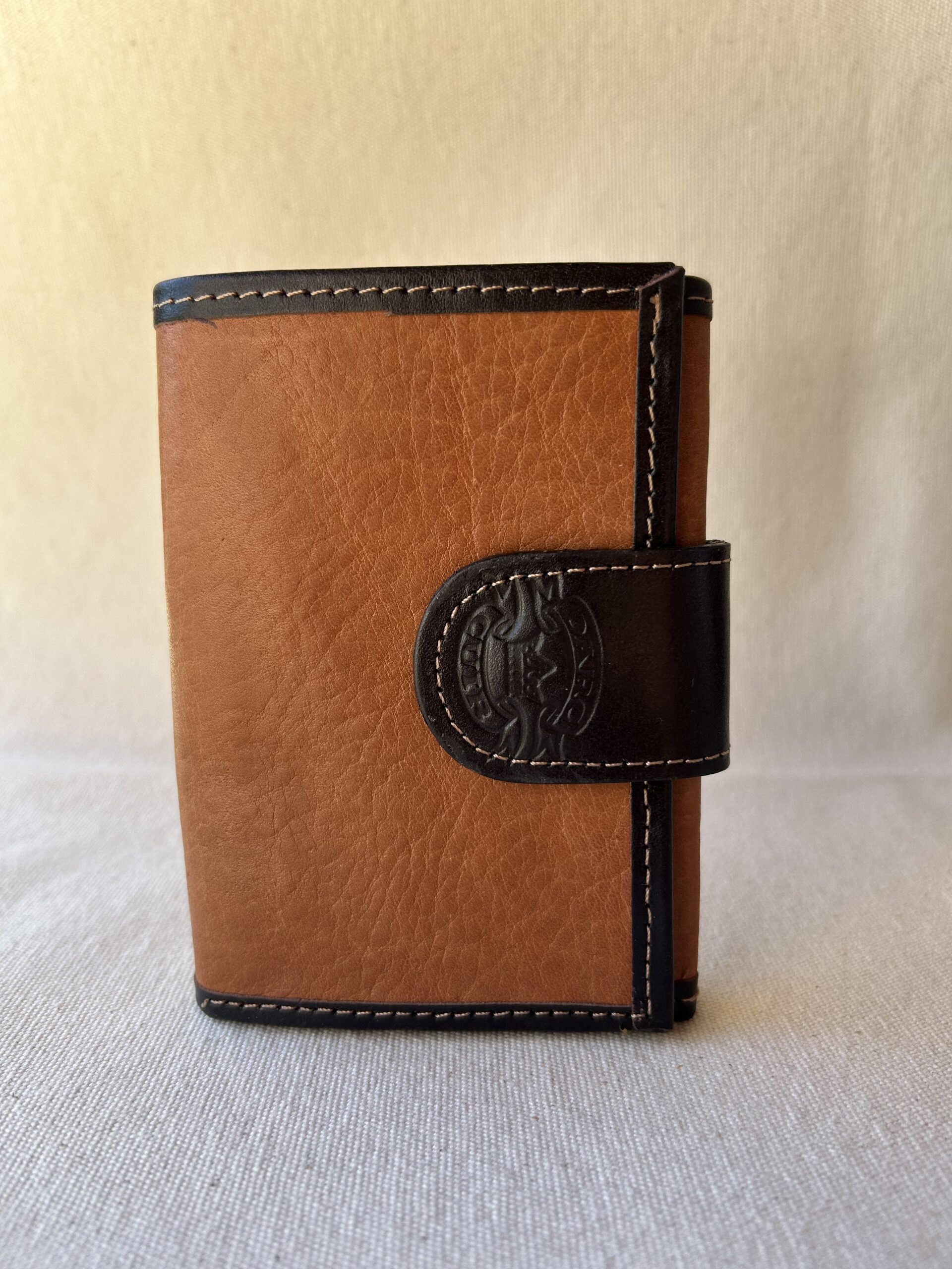 Billetera de dama triple art 2101 (MARRÓN)