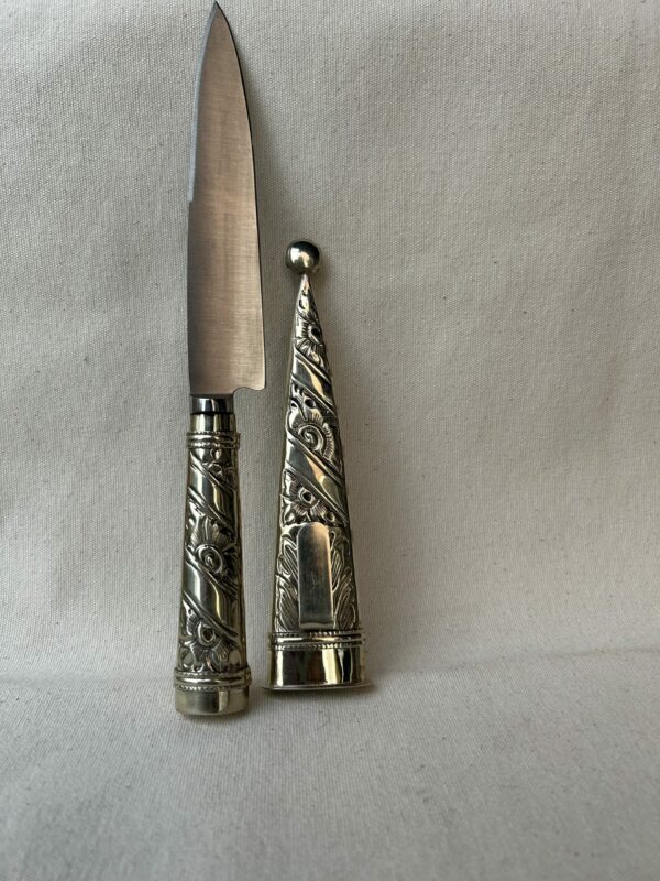 Cuchillo todo de Alpaca PICAZO hoja en acero inoxidable 16 cm