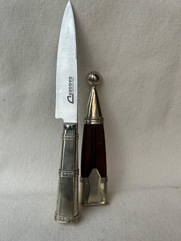 Cuchillo cabo de Alpaca PICAZO hoja de acero inoxidable 14 cm - Image 2
