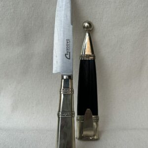 Cuchillo cabo de Alpaca PICAZO hoja de acero inoxidable 14 cm