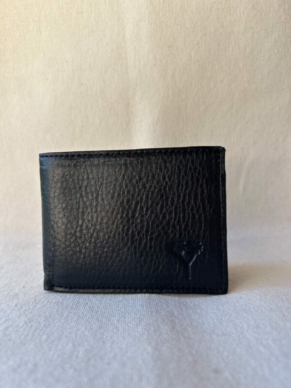 Billetera Dolar de cuero de hombre c/volante art8142(negro)