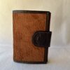 Billetera triple de dama carpincho art2100