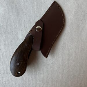 Cuchillo Verijero Madera hoja acero inoxidable ,art 800