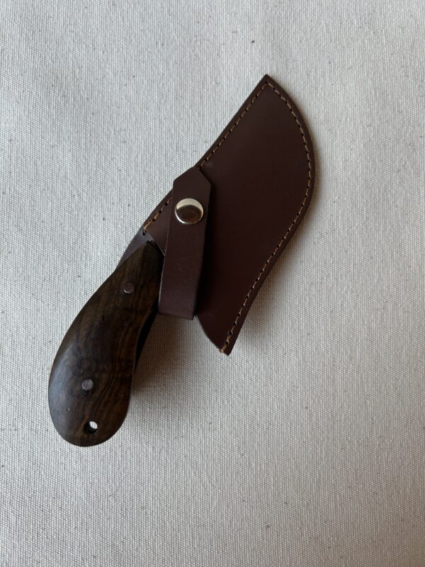 Cuchillo Verijero Madera hoja acero inoxidable ,art 800