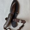 Cuchillo Verijero Criollo Madera hoja en acero inoxidable,art801