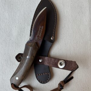 Cuchillo Verijero Criollo Madera hoja en acero inoxidable,art801
