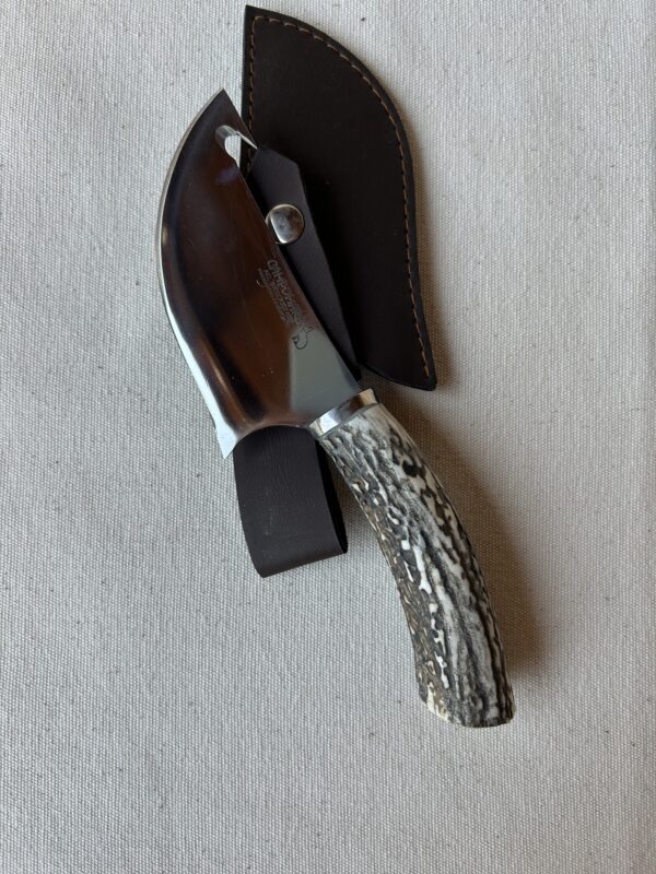 Cuchillo verijero Asta Embutido acero inoxidable,art805