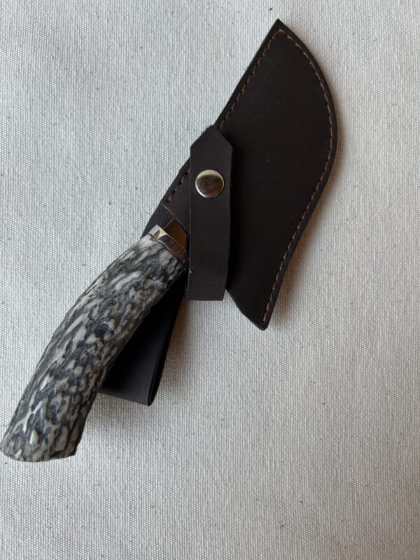 Cuchillo verijero Asta Embutido acero inoxidable,art805 - Image 2