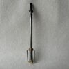 Bombilla en acero inoxidable caño fino con resorte para una mejor limpieza,viene varios dijes ,consultar modelo de dije disponible,son surtidos medida aproximada de la bombilla16.5 cm