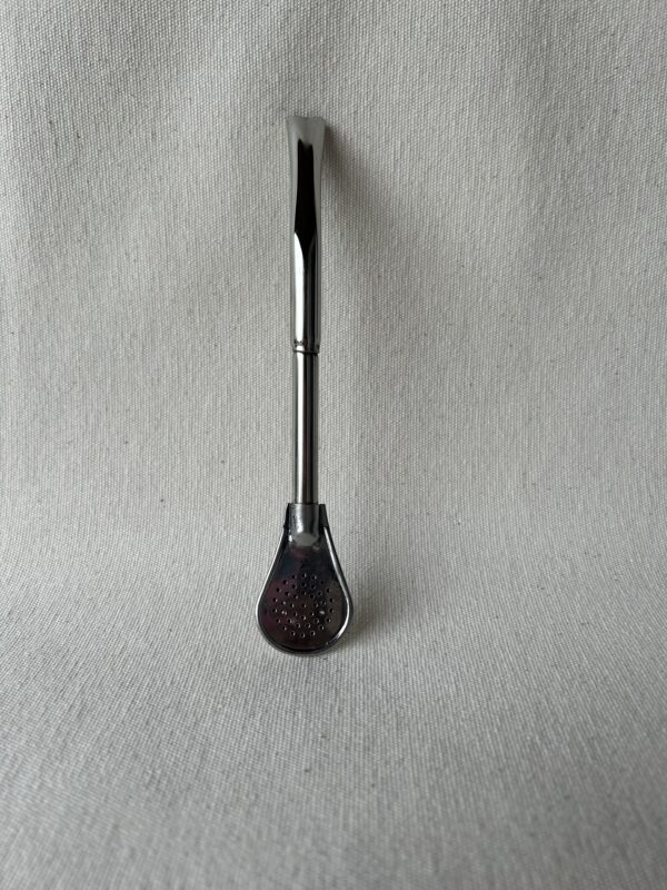Bombilla de acero inoxidable de 17 cm aproximadamente,pico de loro