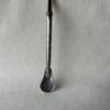 Bombilla de acero inoxidable caño grueso con detalle de dos anillos en bronce. mide 19 cm aproximadamente