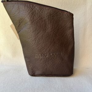 Estuche matero de cuero ,puede variar el cuero liso o graneado,ambos muy lindos