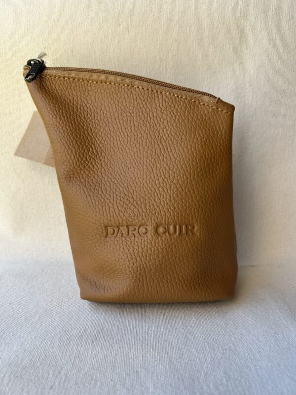 Estuche matero de cuero  art 2266 (Marrón claro o suela)