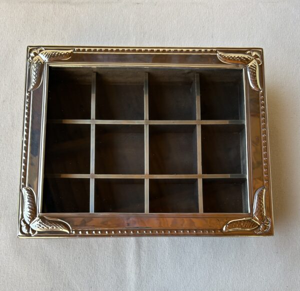 Caja de té en Alpaca y madera x12 - Image 2