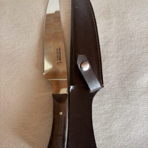 Cuchillo Facundo mango en madera hoja de acero inoxidable ,art Ac 93 (18 cm )