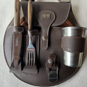 PORTA PLATO COMPLETO MADERA