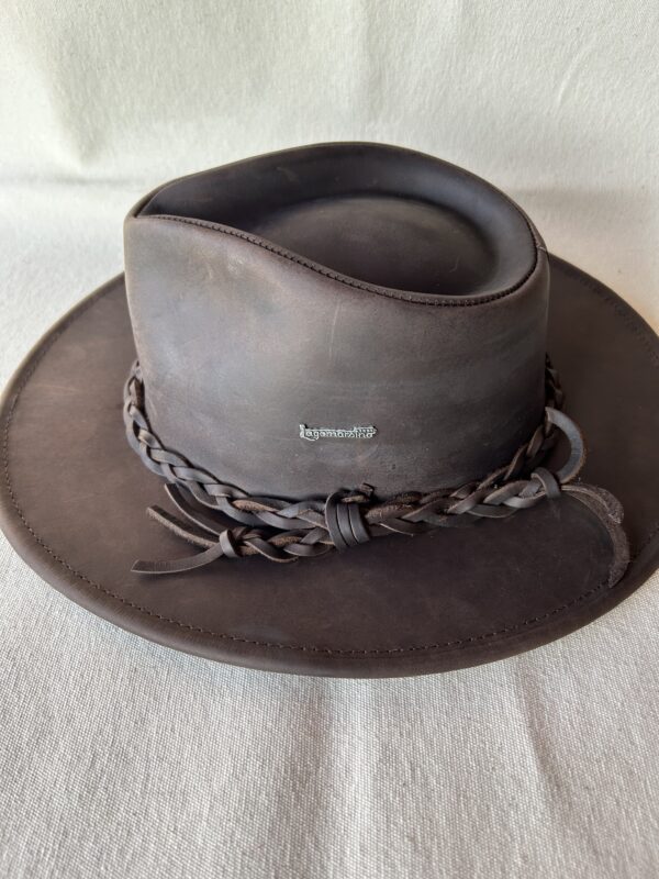 SOMBRERO LAGOMARSINO CUERO ENGRASADO - Image 2